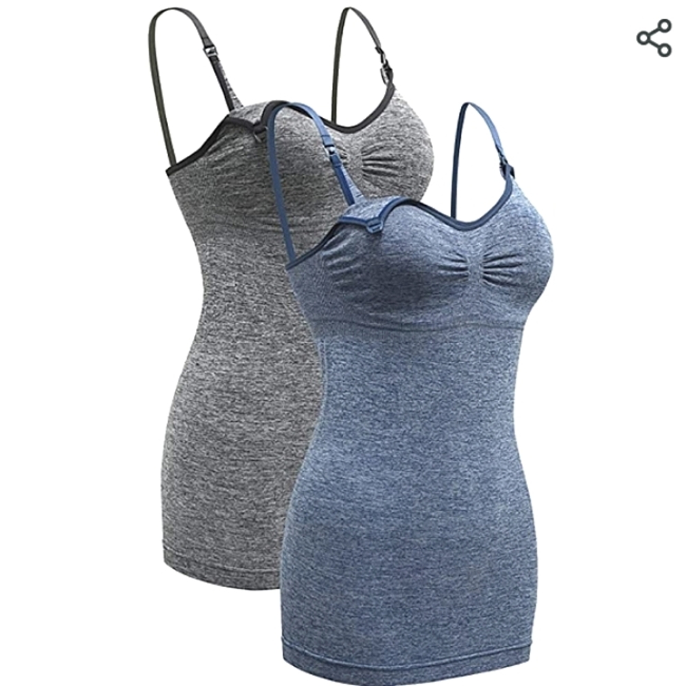 X2 Seamless Maternity Tank Top Size Medium